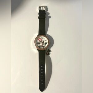 Mickey& Minnie Mouse Watch~ "Luv You Lots" Charm~New Battery PRE-OWNED
VERY GOOD